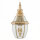 Lanterne murale laiton verre vintage inoxydable IP44 E14