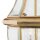 Lanterne murale laiton verre vintage inoxydable IP44 E14