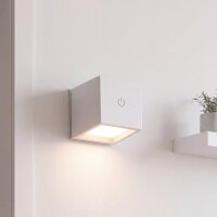Applique LED sans fil Touch Dimmer Blanc L : 7,5 cm Batterie