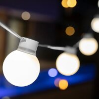 Guirlande lumineuse LED extérieure blanche IP44...