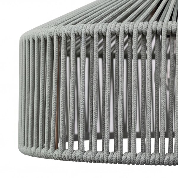 Suspension extérieure IP54 corde Abat-jour E27 Ø 30 cm Vert