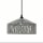 Suspension extérieure IP54 corde Abat-jour E27 Ø 30 cm Vert