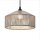 Suspension extérieure IP54 corde Abat-jour E27 Ø 30 cm Vert