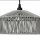 Suspension extérieure IP54 corde Abat-jour E27 Ø 30 cm Vert