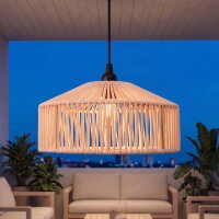 Lampe à suspendre extérieure E27 IP54 D :...