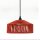 Lampe à suspendre extérieure E27 IP54 Ø 30 cm en terre cuite Abat-jour en corde
