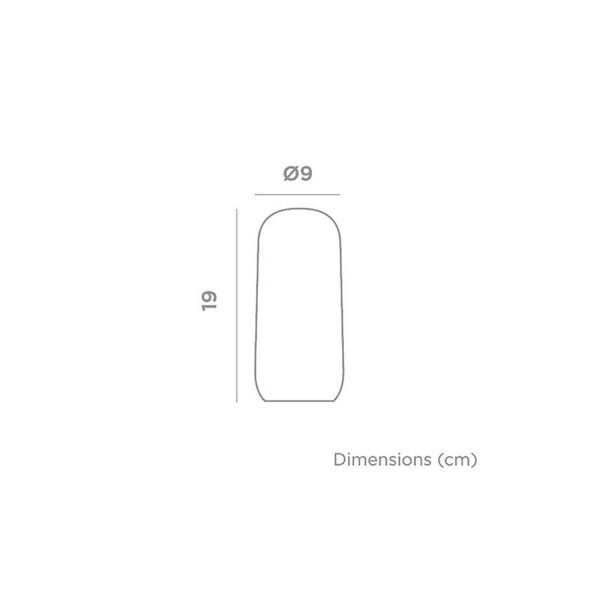 Lampe de table LED sans fil portable Batterie Dimmer IP54 2000K Outdoor