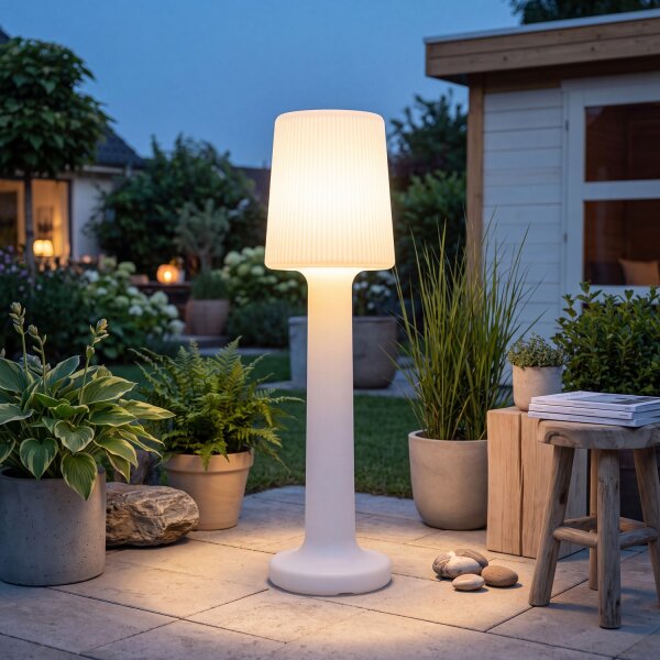 Lampe LED dextérieur Câble Connecteur 165 cm Blanc IP65 2700 K