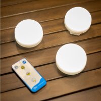 Lampe de camping LED Set de 3 batteries Crochet Aimant...
