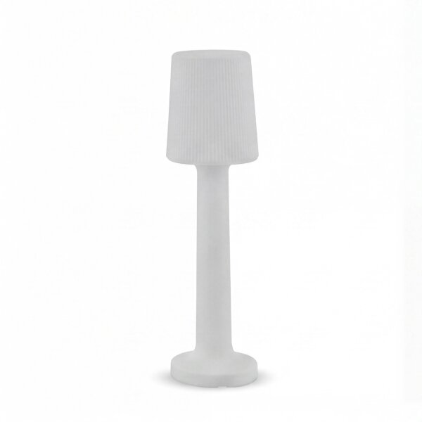 Lampadaire LED extérieur batterie 100 cm IP65 changement de couleur variateur