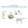 Lampe de camping LED solaire USB Crochet Aimant variable IP54