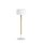 Lampadaire LED extérieur solaire changeant de couleur 155 cm dimmable