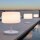 Lampadaire LED extérieur solaire changeant de couleur 155 cm dimmable
