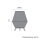 Lampe de table LED extérieure Batterie IP54 dimmable Télécommande 72 cm