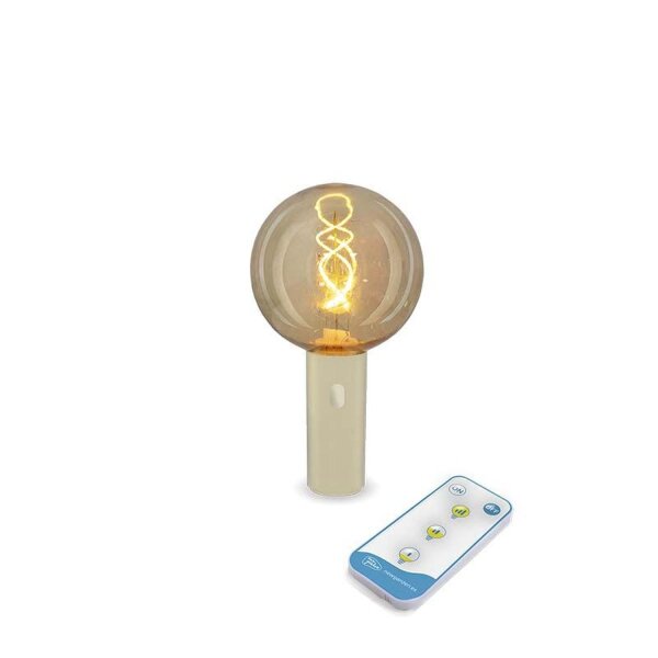 Suspension LED extérieure avec accu Télécommande gradable IP54