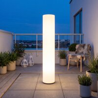 Lampadaire LED ext&eacute;rieur Blanc 165 cm IP65 4000 K...