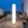 Lampadaire LED extérieur Blanc 165 cm IP65 4000 K Fiche Câble