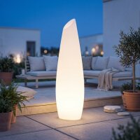 Lampadaire LED extérieur 140 cm IP65 2700K Fiche...