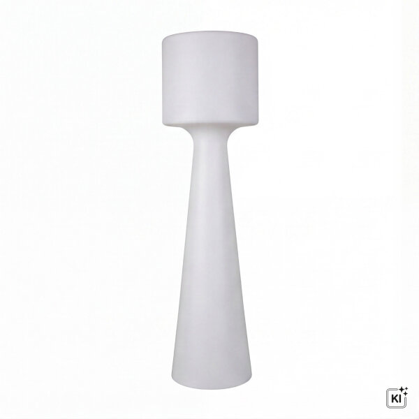 Lampadaire LED 170 cm IP65 6000 K extérieur Fiche Câble