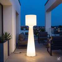 Lampadaire LED 170 cm IP65 6000 K extérieur Fiche...