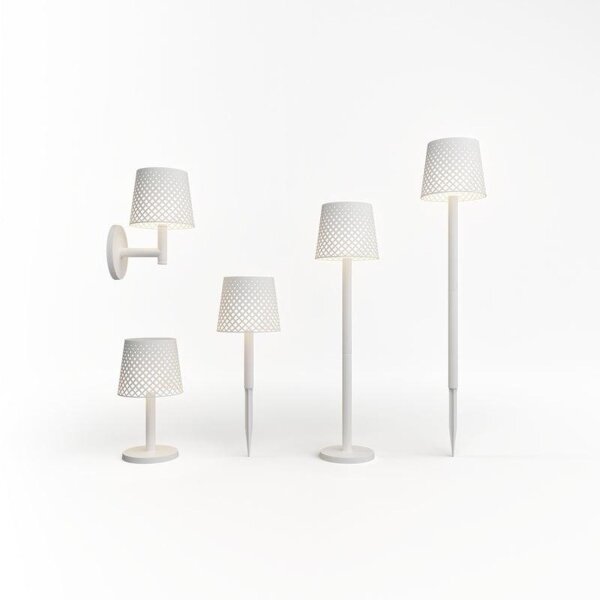 Lampe solaire à LED 5 en 1 Piquet de terre Mur Table Sol IP65