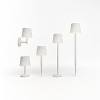 Lampe solaire à LED 5 en 1 Piquet de terre Mur...