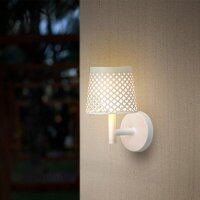 Lampe solaire à LED 5 en 1 Piquet de terre Mur...