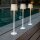 Lampe solaire à LED 5 en 1 Piquet de terre Mur Table Sol IP65