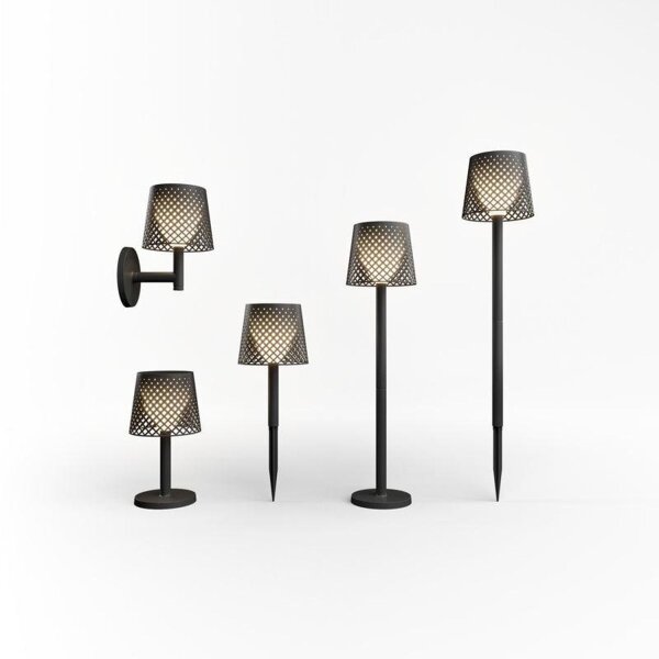 LED Lampe dextérieur solaire 5 en 1 Piquet de terre Mur Table Sol IP65