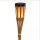 Lampe dextérieur LED Torche Piquet de terre solaire 120 cm de haut Bambou IP44