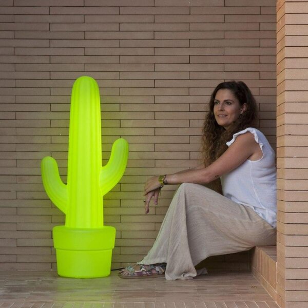 Lampe LED décorative extérieure 100 cm IP65 6000K Connecteur Câble Vert