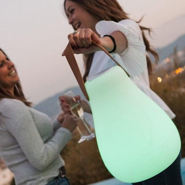 Lampe dextérieur avec haut-parleur Bluetooth RGBW Batterie portable