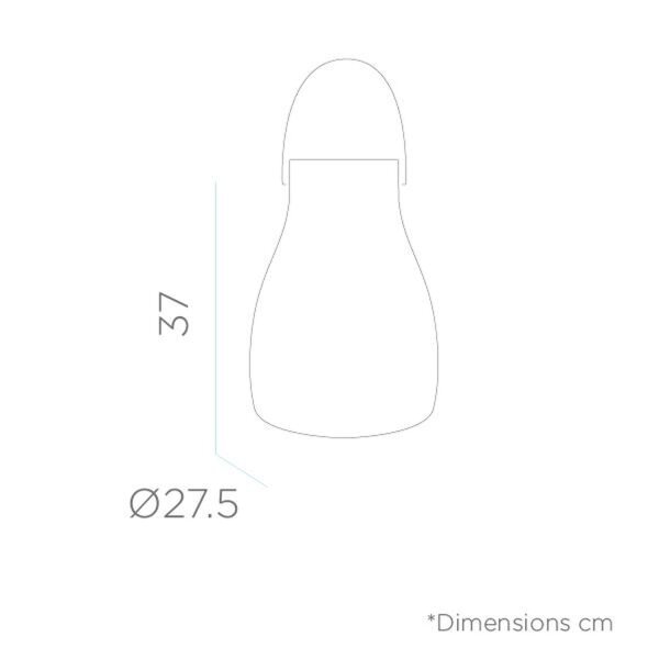 Lampe dextérieur avec haut-parleur Bluetooth RGBW Batterie portable