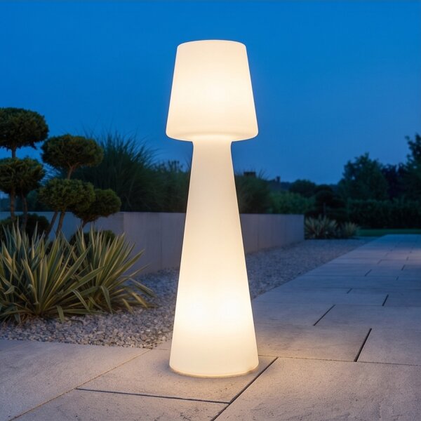 Lampadaire LED extérieur 110 cm IP65 Fiche Câble 2700 K