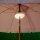 Lampe parasol LED Ø 20 cm Changement de couleur RGBWW Batterie