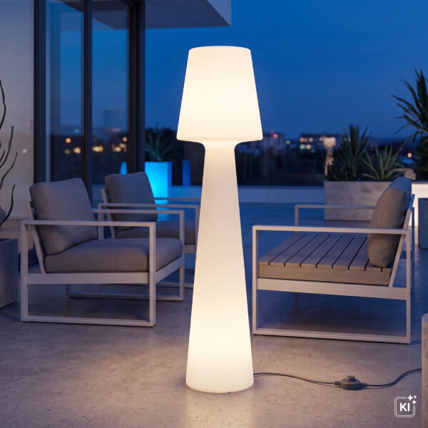 Lampe LED décorative extérieure 165 cm fiche câble 2700 K IP65