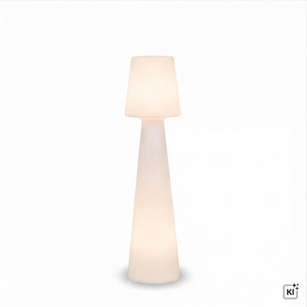 Lampe LED décorative extérieure 200 cm de haut IP65 Connecteur Câble 6000 K