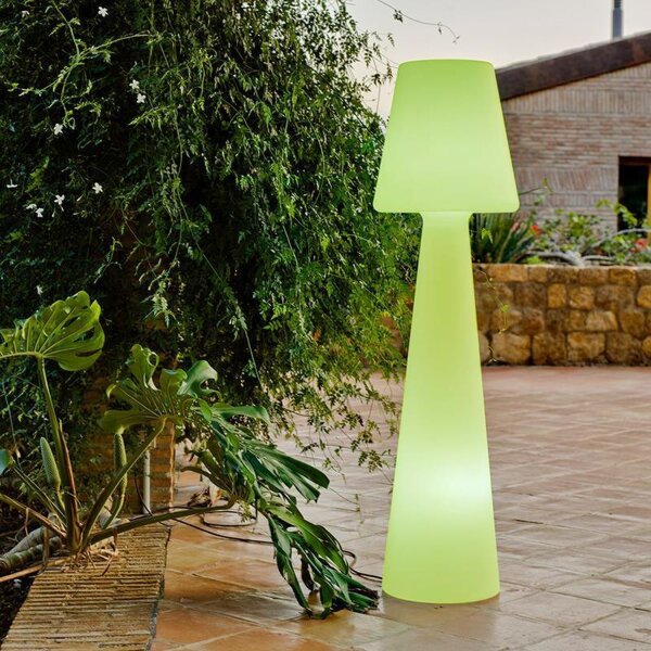 Lampadaire LED Outdoor Akku Dimmer 165 cm IP65 Changement de couleur RGBW