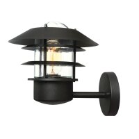 Lampe dextérieur noire en acier inoxydable IP44...