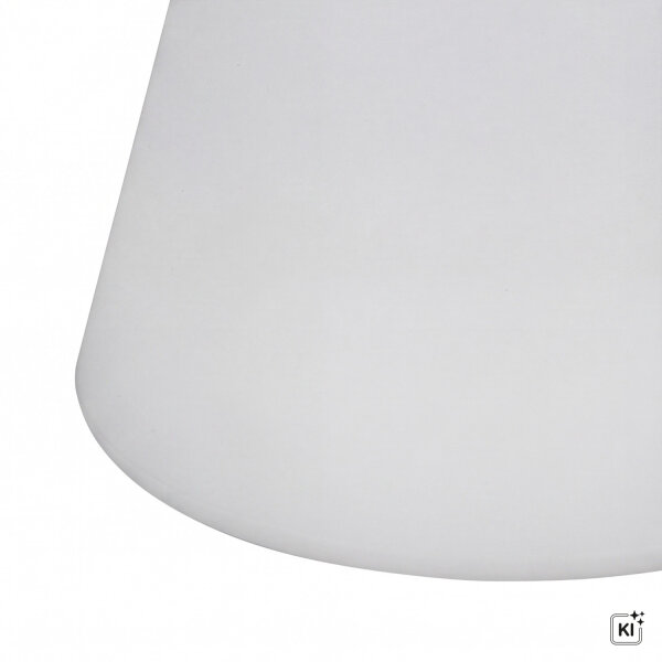 Lampe de table extérieure 45 cm IP65 Blanc E27 Fiche Câble 6000K