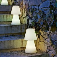 Lampe de table LED extérieure sans fil 45 cm...