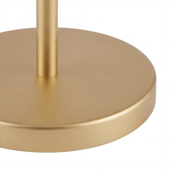 Lampadaire LED solaire 119cm changement de couleur laiton blanc IP65