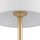 Lampadaire LED solaire 119cm changement de couleur laiton blanc IP65