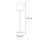Lampadaire LED solaire 119cm changement de couleur laiton blanc IP65