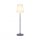 Lampadaire LED extérieur 177 cm Variateur 3000-6500 K Gris Blanc