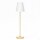 Lampe dextérieur LED solaire 177 cm laiton blanc IP65