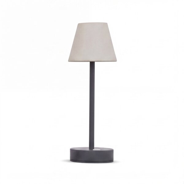 Lampe de table LED Anthracite sans fil 32cm IP65 IP44 Touch Outdoor