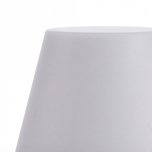 Lampe de table LED extérieure sans fil 32 cm Touch Dimmer Gris Blanc