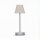 Lampe de table LED extérieure sans fil 32 cm Touch Dimmer Gris Blanc
