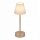 Lampe de table LED portable Touch Dimmer 32cm IP44 en laiton blanc